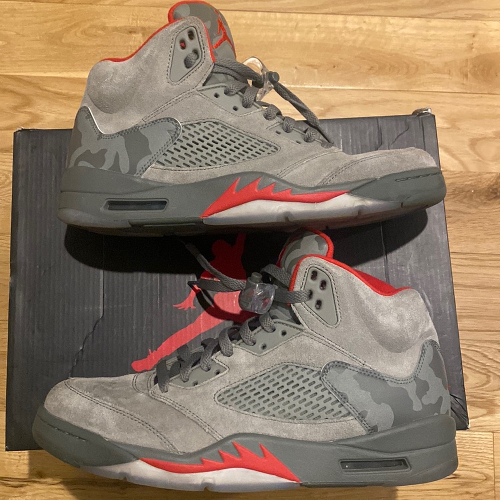 JORDAN 5 CAMO - SIZE 10.5 - ORIGINAL BOX